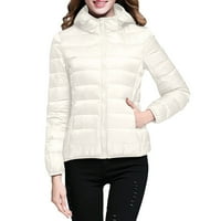 DRPGunly zimski kaputi za žene vodootporna lagana jakna s kapuljačom s kapuljačom Vjetroottni kaput