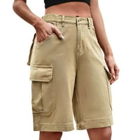 Ženske kratke hlače Ljetne kratke hlače Srednja struka Kratka moda Ženska ulična odjeća Trane kratke