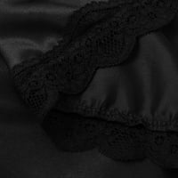 Advoicd pregače za žene donje rublje setova kratke rublje Satin Camisole V-izrez svilene žene čipke