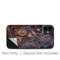 Koža za Apple iPhone kože naljepnice naljepnice vinilnih naljepnica - Steampunk metalna vrijednost trezora