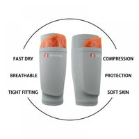 Soccer Shin stražari, sveobuhvatna zaštita za dječju nogu zagrijava za zaštitu lega za zaštitu, smanjuju