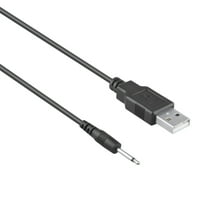 3FT Crni USB DC punjač za punjač za napajanje kabel za vezority wind r vibrator