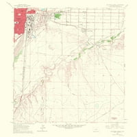 Mapa Topo - Pueblo East Colorado Quad - Usgs - 23. 28. - Mat Art Paper