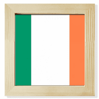 Irska nacionalna zastava EU Country Square Frame Frame Frame Frame Framed