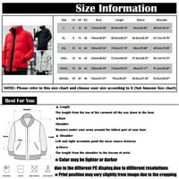 Muški zimski ležerni džep patent zatvarač niz jakna plus dolje zadebljene kaput jakne, crvena, l