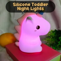 Avery Jednostavna punjiva i silikonska lamska lamska lampica za djecu, tinejdžeru i toddlerovu dekor