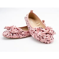 Daeful Girls Flats Glitter haljina cipele klizanje na princezi cipela casual lagane loafere Školska