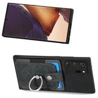 Kompatibilan je sa Samsung Galaxy Note ultra novčanik ultra s držačem kartice, premium PU kožnog držača