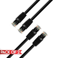 Cmple - [Pack] Feet CAT5E Ethernet kabel, mrežni kabel, Cat5e kabl, LAN kabl sa RJ konektorima, CAT