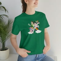 St. Patrick's LEPHAUN jednorog unise dres majica kratkih rukava