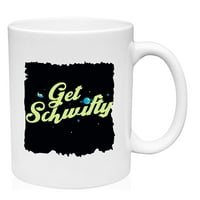 Nabavite Schwifty MUG veliku šala kafu OZ keramička šolja za kavu Smiješna poklon čaša