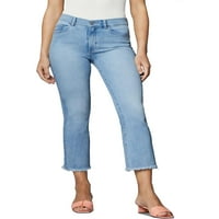 DL Womens Bridget Bootcut Frayed Hem Bootcut Jeans
