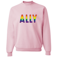 Wild Bobby, Ally Rainbow podrška gay lezbijskom LGBT ponodnom grafičkom grafičkom dukserištu