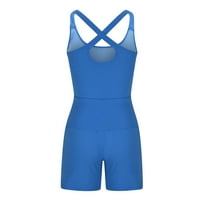 Fnochy Maxi haljine za žene ljetni haljina za uklanjanje rublja Onesie Workout Rompers Jednodijelna
