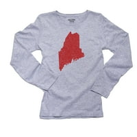 Maine Red Republichan - Izborna silueta Ženska majica dugih rukava