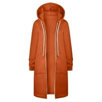 Drobljenje ženske jakne u boji za zgušnjavanje i zimsko i zimsko casual patentni patentni patentni zatvarač