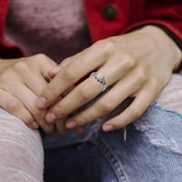 ZTTD moda Jednostavan titanijski čelični prsten ženski prstenski crtani crtić slatki nakit prsten