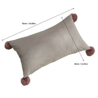 Dekorativni jastuk navlake baršunaste jastučnice jastuk za jastuk na kauč kauč uredskog struka jastuk