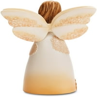 Osvijetlite na putu memorijal - u sjećanju na nekoga posebnog cvjetna leptir anđela figurice holding