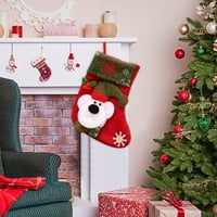 Poklon čarape torbi torba Poklon čarape Božić Božićne ukrase Mali bombonski dekoracija zanata male božićne