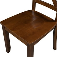 MULTI-FUNKCIONALNI Skladišni stolni stol set sa x-okvirima za kuhinju - stolice