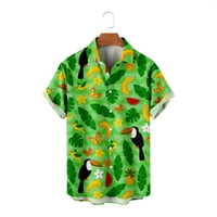 Havajski banana Cvjetni cvjetni smiješni citati T majice za muškarce izdržljiv okrugli vrat majica za