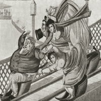 Zabava na valjkama, 1815. od Illustrierte Sittengeschichte vom Mittelalter bis zur gegenwart by Eduard