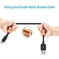 Prilagodljivi brz kućni punjač W Type-C 6FT USB kabel W2K za onePlus 5t, 6, 6t, pro - Razer telefon
