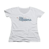 Millers TV Sitcom serije Logo zvezde Juniors V-izrez majica