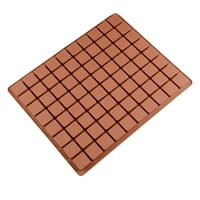 Silikonska šupljina mali kvadratni kalup DIY čokoladni cupcake kolač za kolač za kolač
