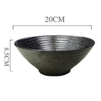 Rosarivae japanski stil keramike posude za posudu sa salatom sa salatom od lukave serviranja Bowl Instant