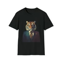 Tiger u poslovnom odijelu Metko muške majice