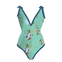 Ženski kupaći kostim s bikini maxi Wrap haljinom cvjetni print kupaći kostim za kupaći kostim plivajući