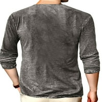 Paille muške V izrezom casual pulover Slim Fit Sport bluza Digitalni tiskani dnevni habanje Basic Tee