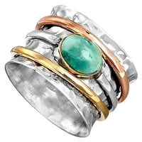 Jiyugala prstenovi za žene retro tirkizni prstenovi otkrivaju vašu ličnost