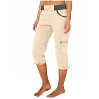 Teretne hlače Ženske kratke hlače za žene Ljetne žene Multi džepne pantalone na otvorenom Ležerne prilike