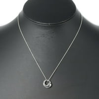 Ovjerena korištena ogrlica Tiffany Eternal Circle srebrni Tiffany & co. Žena