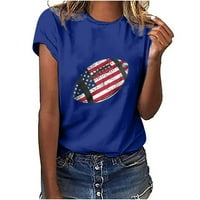 Ženska majica okruglog dekolteta kratki rukav Ležerne majice Ležerne prilike Žene Vrhovi SAD-a USA 4.