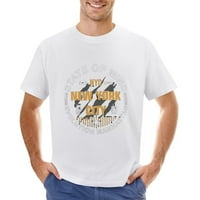 Vintage New York City Stanje uma Muška grafička majica Vintage kratki rukav Sport Tee White S