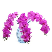 PersonalHomirani modni orhidejni umjetni cvjetovi DIY umjetni leptir orhideja svilene cvijeće Bouquet