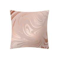 YoHome Rose Gold Pink jastuk pokrov s kvadratnim jastučem