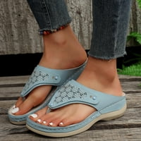 LHKED ženske izdubljene cipele debele soli papuče kopče za nožne žice sa sandale Ljetne udobne sandale