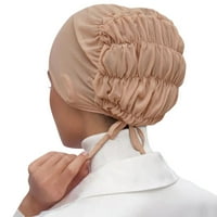 Kosa za kosu Žene Solid Boja mreža za zavoj na šešir dno prozračne elastične kaišne kape šal šal za