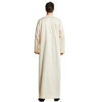 Yubnlvae ovratnik muški rub srednjim stalkom izvezena arapska odjeća