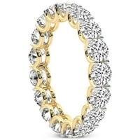 Laboratorija okrugla oblika odrasla dijamant neveah vječni prsten za žene