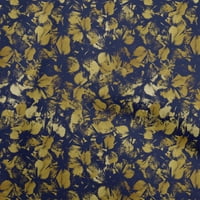 Onuone pamučne kambričke plave tkanine apstraktni obrtni projekti Dekor tkanina tiskano od dvorišta