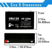 - Kompatibilna baterija Dyna Ray DR70714S - Zamjena UB univerzalna zapečaćena olovna kiselina - uključuje