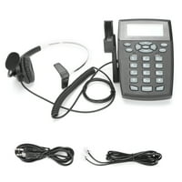 Call Center ožičeni telefon, kruti dizajn Telefon slobodno rotiraju razgovor bez ruku za ured