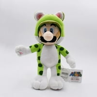 Paiuan Malio Bros Plish 9 Cat Luigi Green Malio Bro soft punjene životinjske lutke plišana igračka za