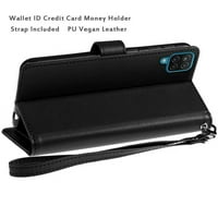 Za Apple iPhone Plus Coalet Case PU kožna kreditna kartica ID gotovinskog nosača dvostruko flip torbica